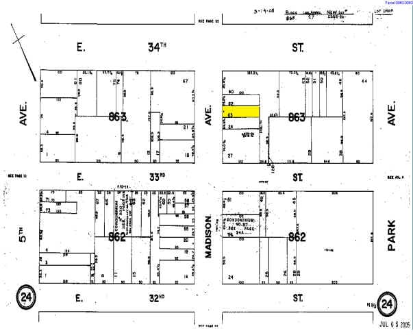 177 Madison Ave, New York, NY for lease - Plat Map - Image 2 of 12