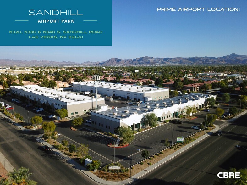 6320 S Sandhill Rd, Las Vegas, NV à louer - Photo du bâtiment - Image 1 de 7