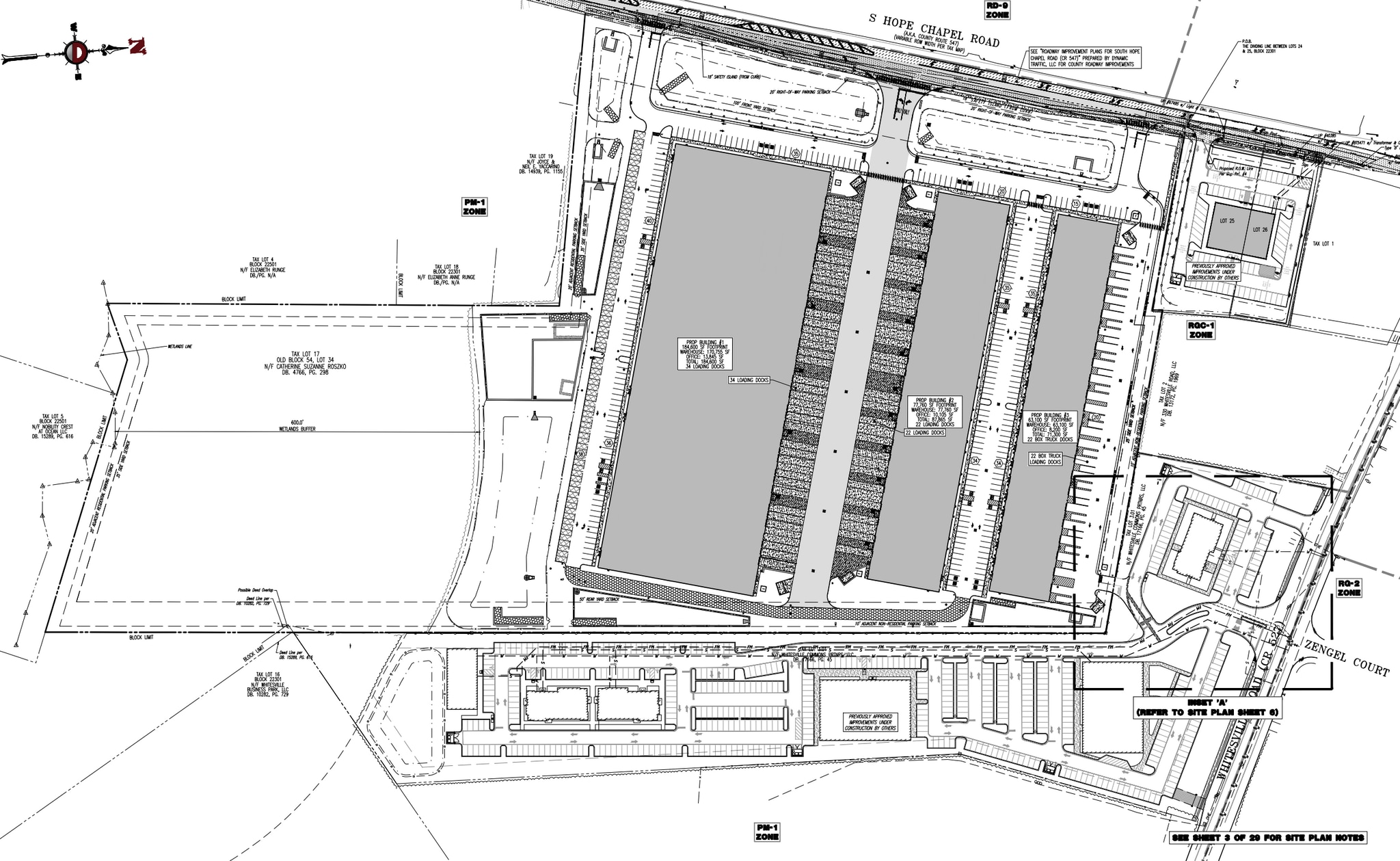 315 Hope Chapel rd, Jackson Township, NJ à vendre Plan de site- Image 1 de 4