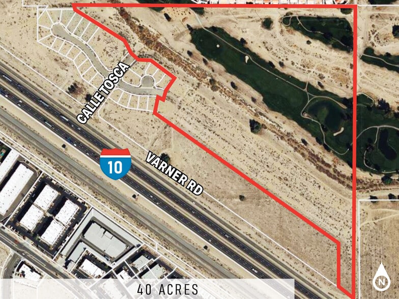 Varner, Thousand Palms, CA à vendre - Aérien - Image 2 de 3