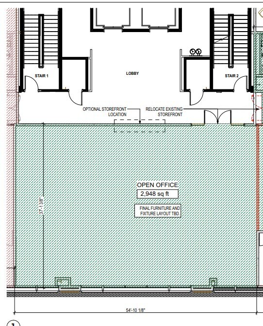 2525 Knight St, Dallas, TX à louer Plan d’étage- Image 1 de 1
