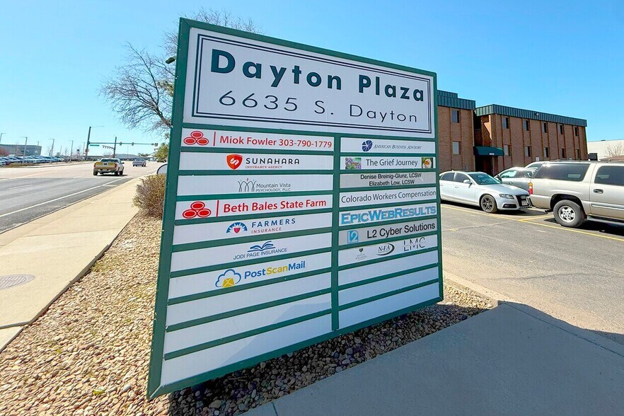 6635 S Dayton St, Greenwood Village, CO à vendre - Photo du bâtiment - Image 2 de 12