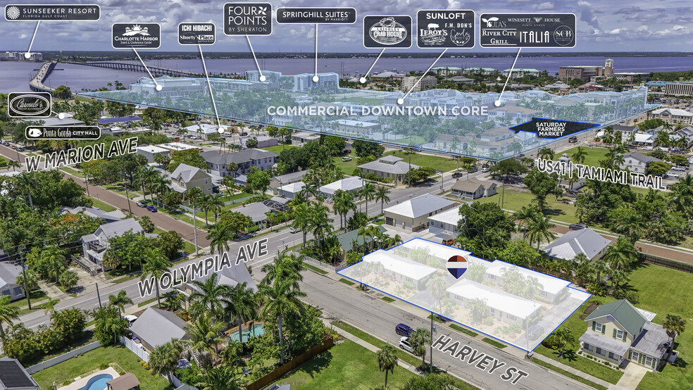 Downtown, Punta Gorda, FL for sale - Aerial - Image 3 of 31