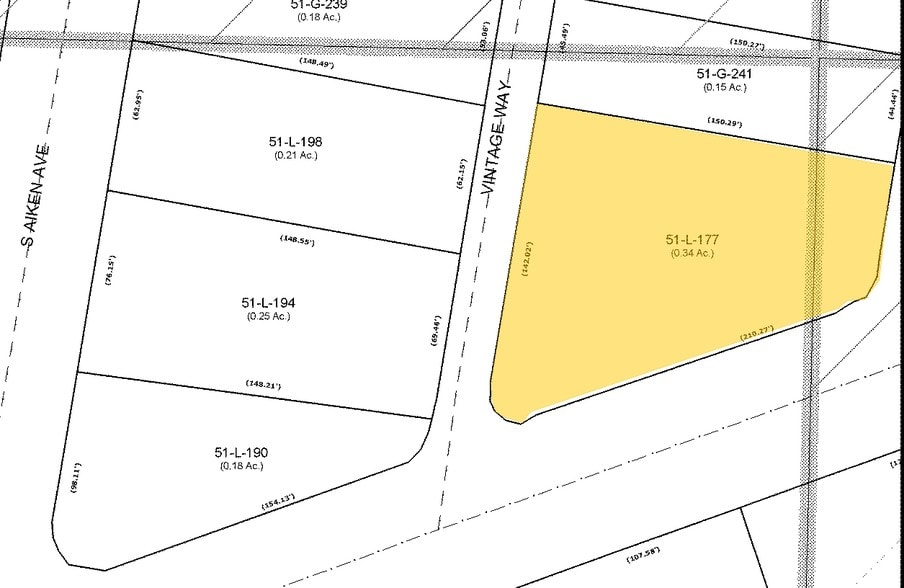 5425 Baum Blvd, Pittsburgh, PA for lease - Plat Map - Image 2 of 6