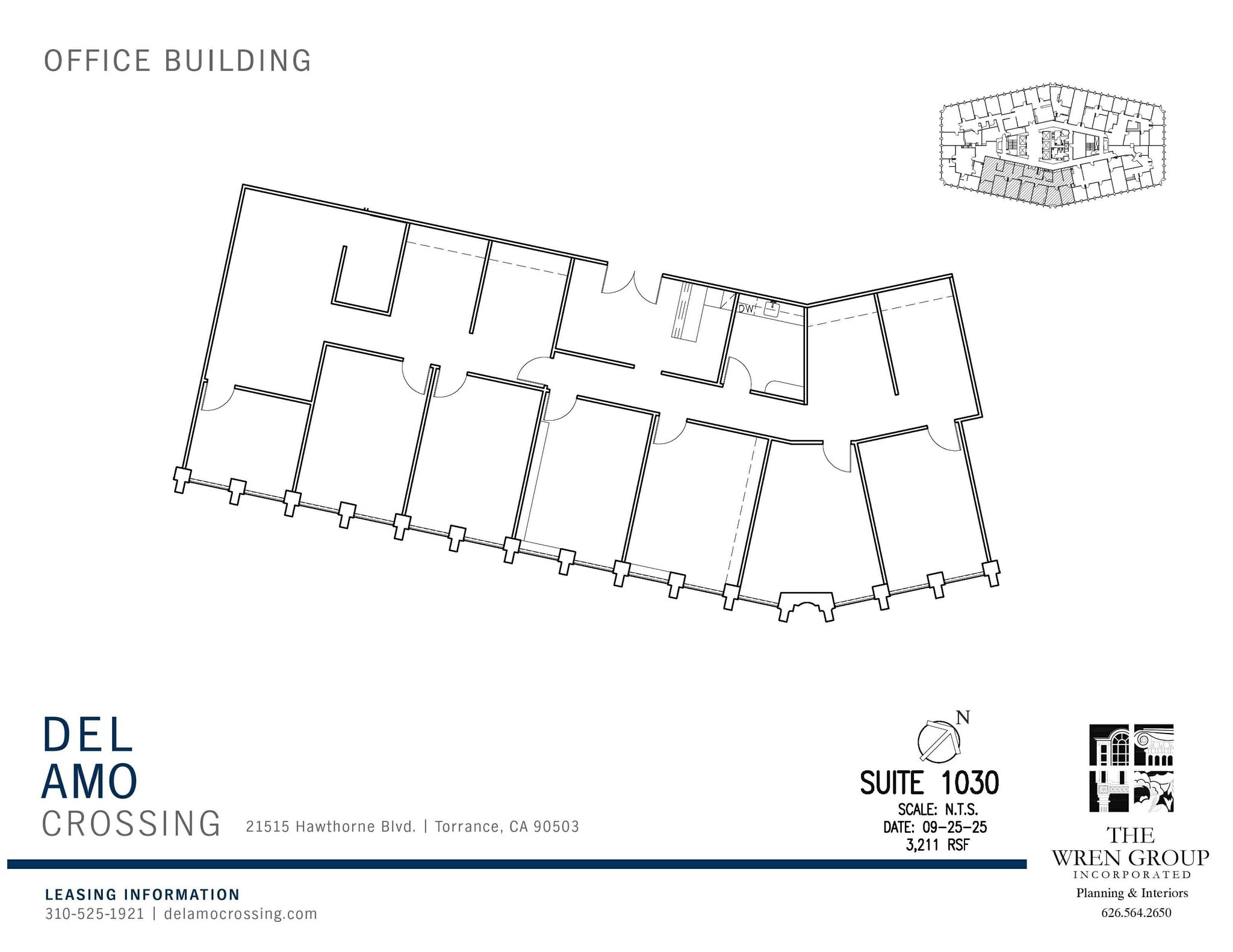 21515 Hawthorne Blvd, Torrance, CA for lease Floor Plan- Image 1 of 2