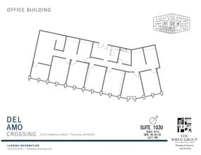 21515 Hawthorne Blvd, Torrance, CA for lease Floor Plan- Image 1 of 2