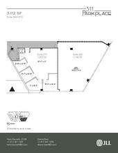 311 Park Place Blvd, Clearwater, FL à louer Plan d’étage- Image 1 de 2