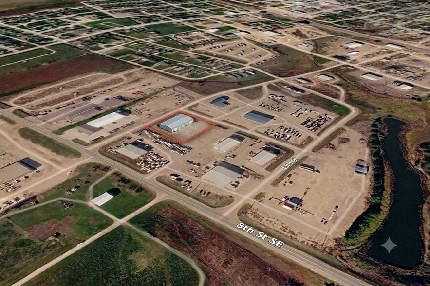 401 5th Street SE, Tioga, ND for sale - Aerial - Image 3 of 17