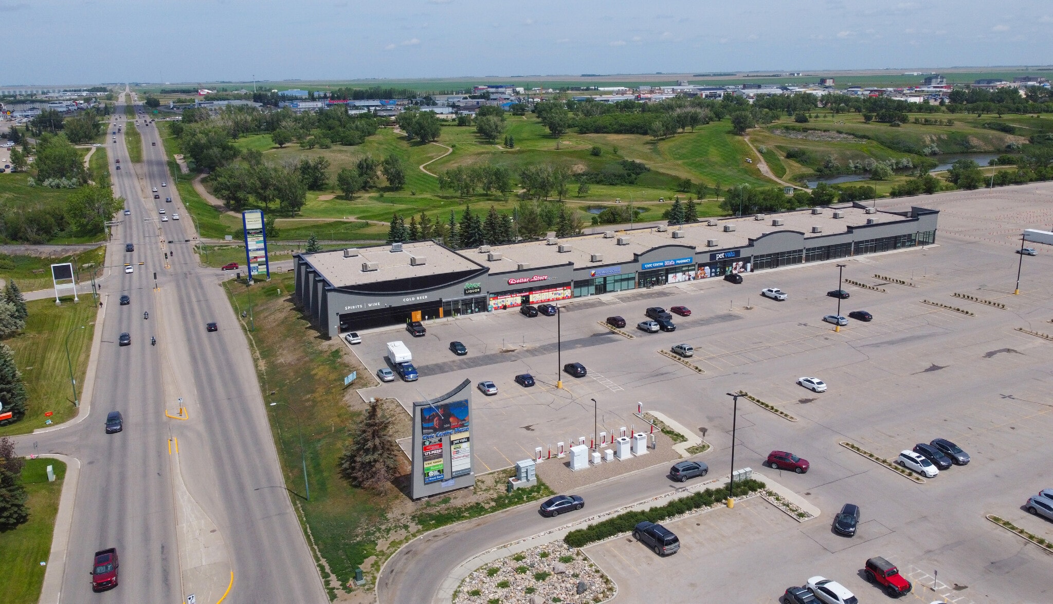 1251 Main St N, Moose Jaw, SK for lease Aerial- Image 1 of 5
