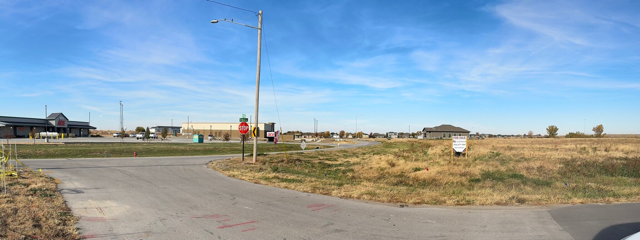 Corner of N West St and N 276th Circle, Valley, NE for sale Primary Photo- Image 1 of 6