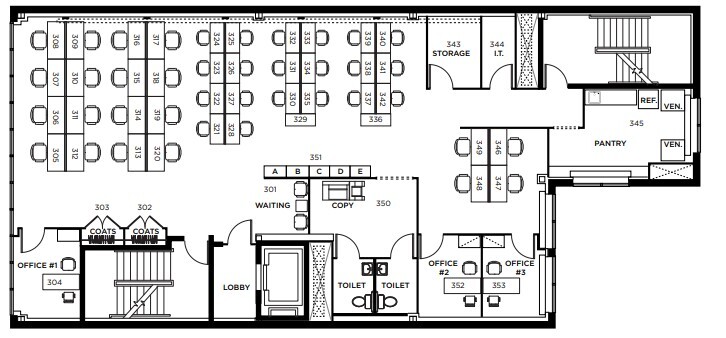 286 Lenox Ave, New York, NY à louer Plan d’étage- Image 1 de 1