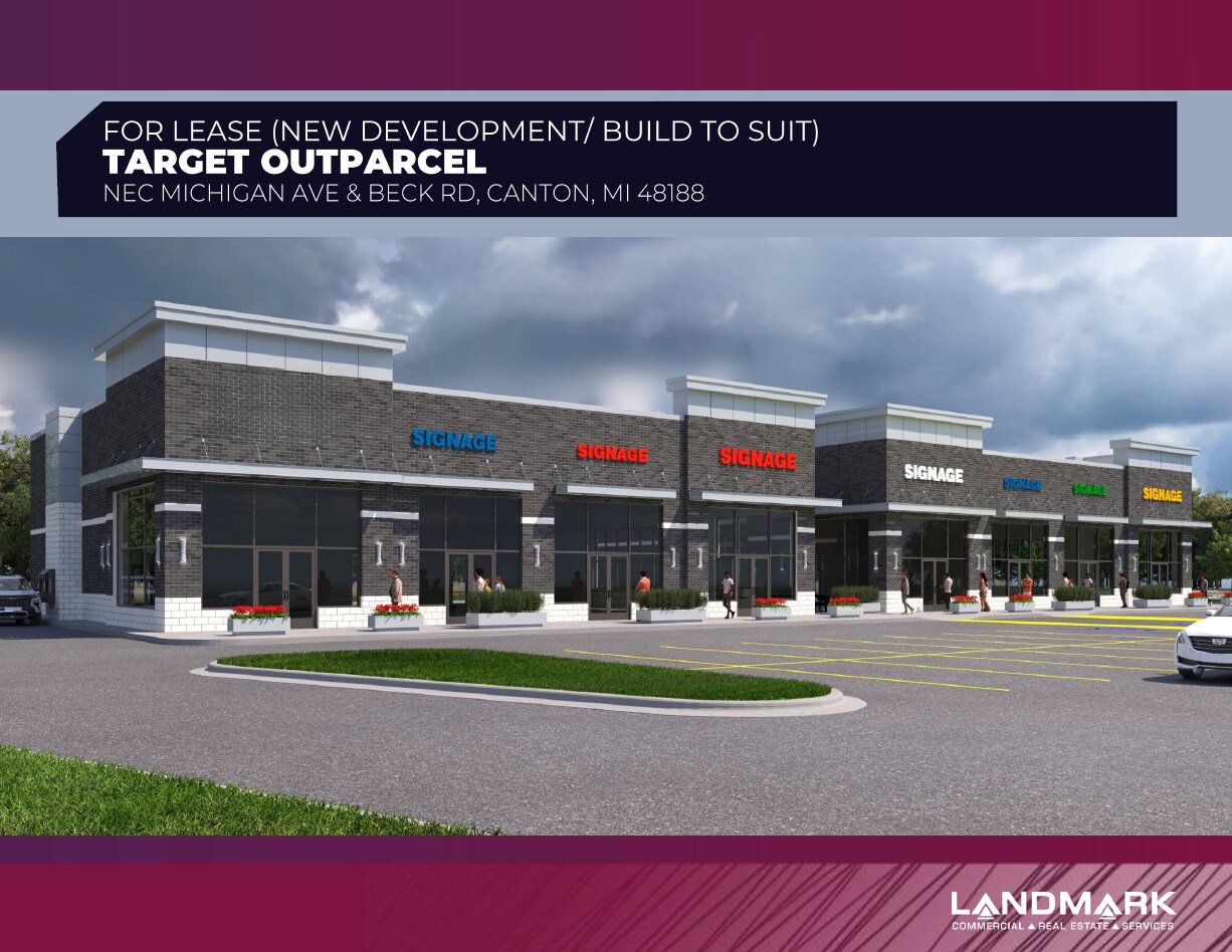 Michigan & Beck Rd, Canton, MI for lease Building Photo- Image 1 of 2