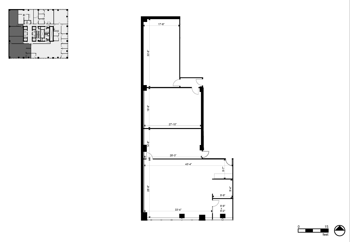 180 Dundas St W, Toronto, ON for lease Floor Plan- Image 1 of 2