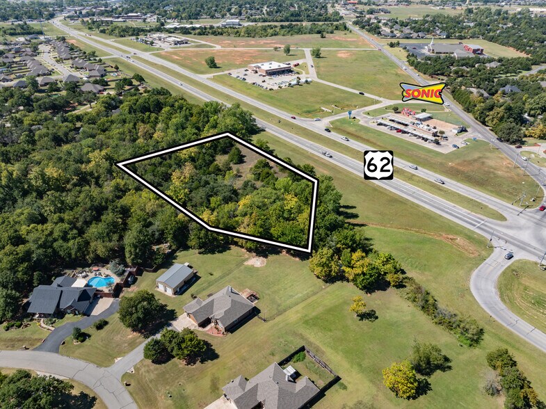 Hwy 62 & 300th St, Blanchard, OK for lease - Aerial - Image 3 of 5
