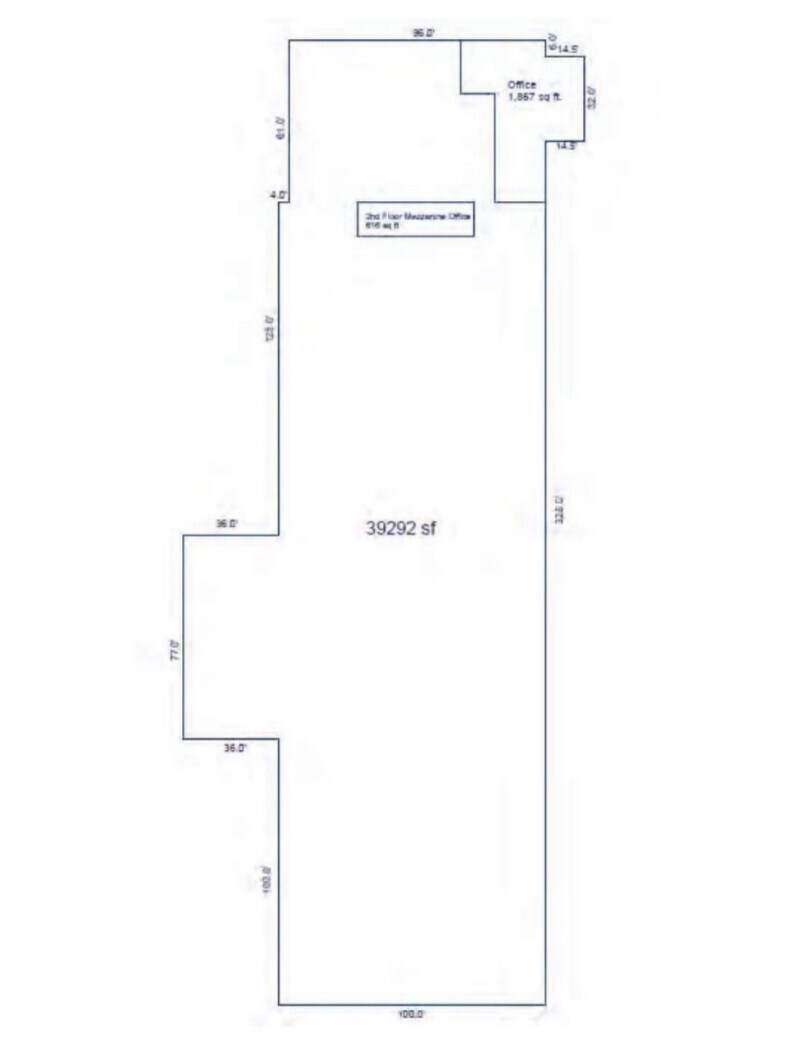 18 Industrial Way, Denver, PA à vendre Plan d’étage- Image 1 de 3