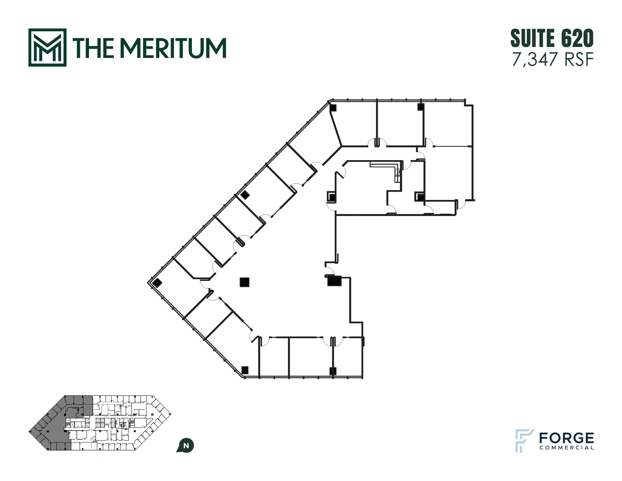 12221 Merit Dr, Dallas, TX for lease Floor Plan- Image 1 of 1