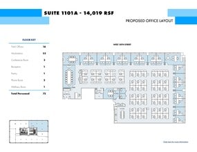 555 W 57th St, New York, NY for lease Floor Plan- Image 2 of 4