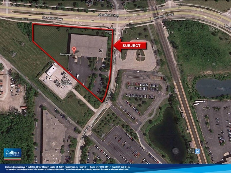 1051 Commerce Ct, Buffalo Grove, IL for sale - Aerial - Image 2 of 5