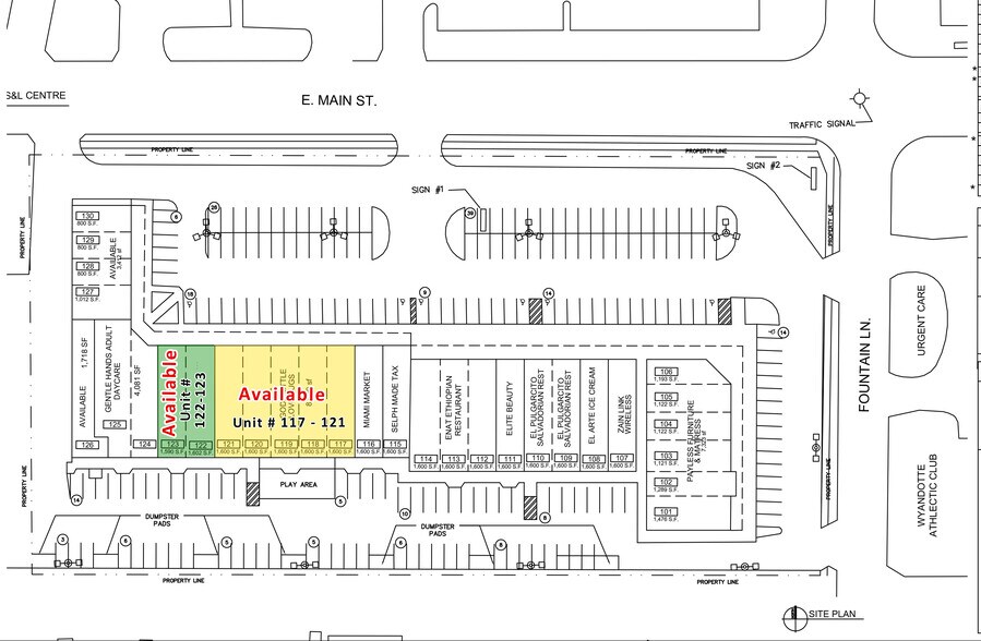 5091-5139 E Main St, Columbus, OH for lease - Floor Plan - Image 2 of 10