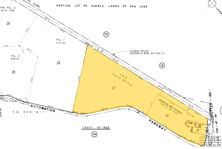 1704 Automation Pky, San Jose, CA à vendre - Plan cadastral - Image 2 de 20