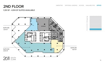 2611 S Clark St, Arlington, VA for lease Floor Plan- Image 1 of 1