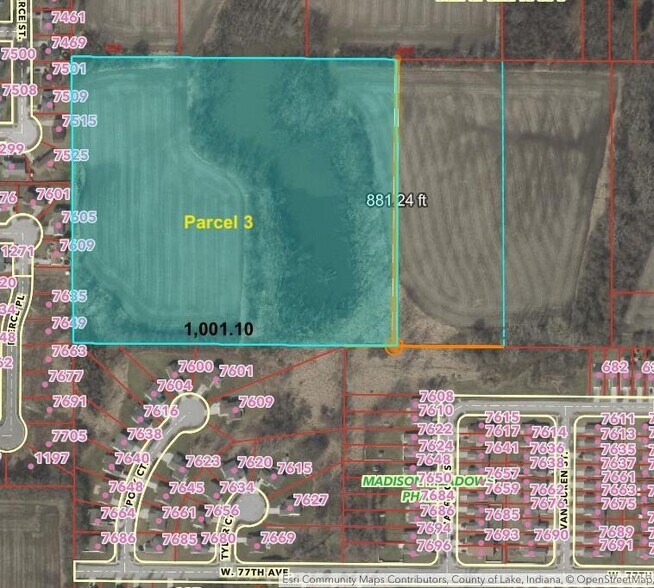 7530 Madison St, Merrillville, IN à vendre - Aérien - Image 2 de 5