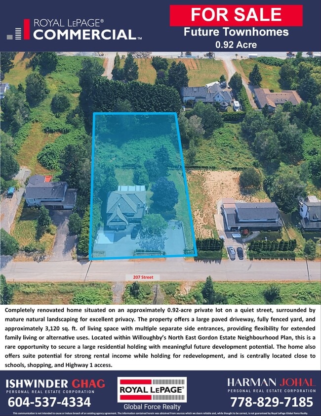 More details for 7070 207 St, Langley, BC - Land for Sale