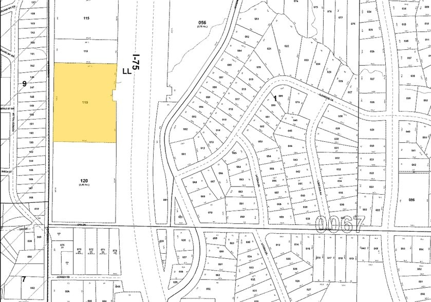 3041 Commerce Way, Atlanta, GA for lease - Plat Map - Image 2 of 5