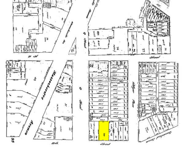 1606 20th St NW, Washington, DC à louer - Plan cadastral - Image 2 de 13