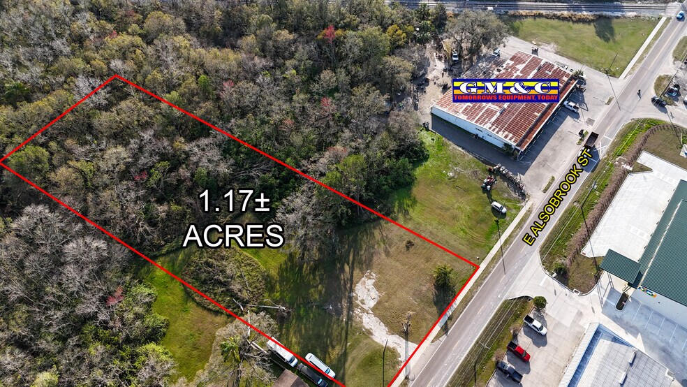 713 E Alsobrook St, Plant City, FL à vendre - Aérien - Image 2 de 5
