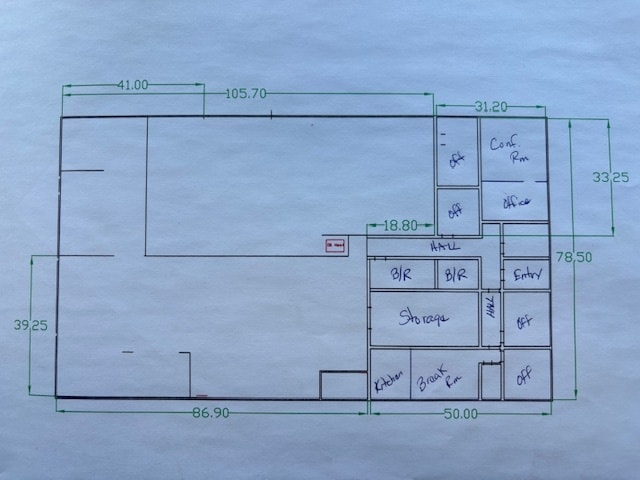 603 Hill Ave, Nashville, TN for lease - Floor Plan - Image 3 of 10