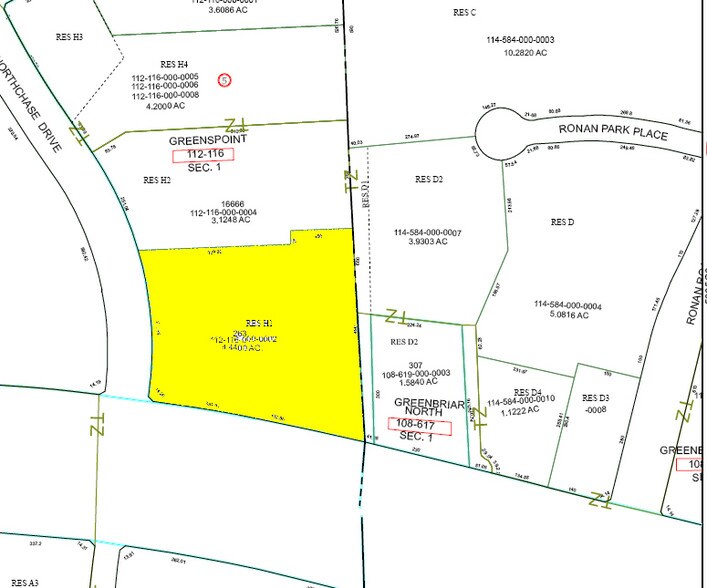 263 N Sam Houston Pky E, Houston, TX à vendre - Plan cadastral - Image 3 de 40