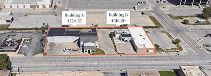 4524 Leavenworth St, Omaha, NE - Aérien  Vue de la carte - Image1