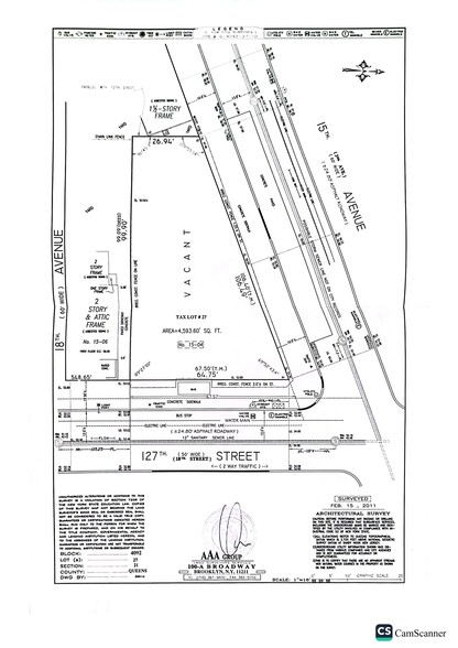 1502 127th St, College Point, NY for lease - Site Plan - Image 1 of 1