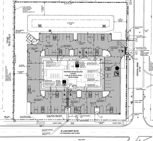 3416 W Lake Mary Blvd, Lake Mary, FL à vendre - Plan de site - Image 3 de 7