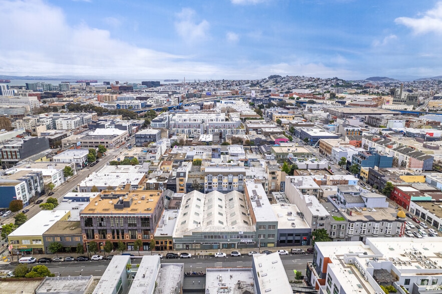 1245-1263 Howard St, San Francisco, CA for lease - Aerial - Image 3 of 3