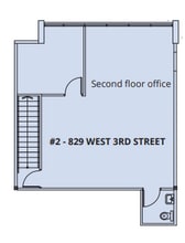823-837 3rd St W, North Vancouver, BC for lease Floor Plan- Image 1 of 1