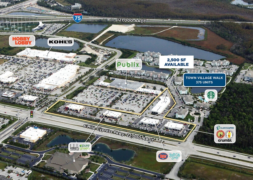 9601 Six Mile Cypress Pky, Fort Myers, FL for lease - Building Photo - Image 1 of 12
