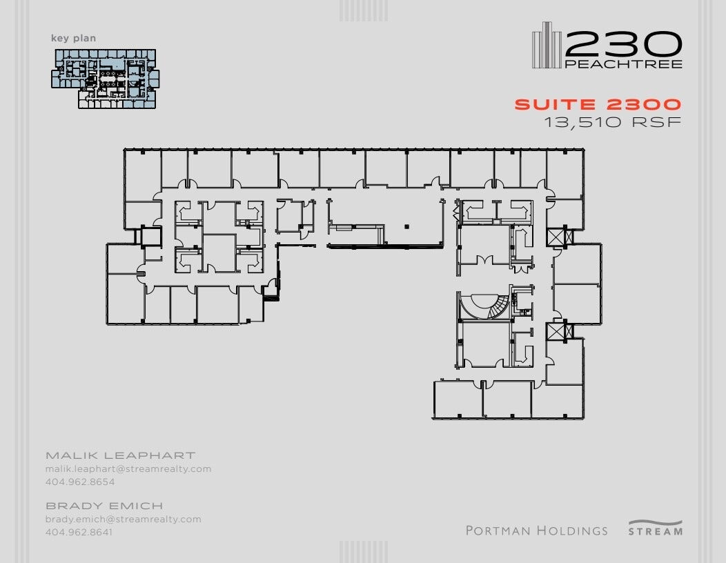 230 Peachtree St NW, Atlanta, GA for lease Floor Plan- Image 1 of 1