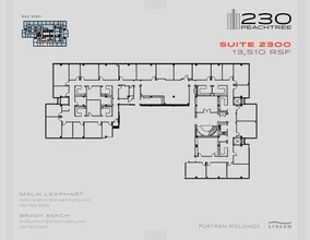 230 Peachtree St NW, Atlanta, GA for lease Floor Plan- Image 1 of 1