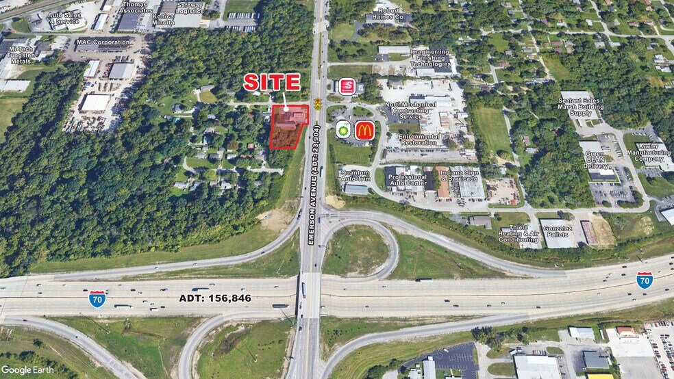 2554 N Emerson Ave, Indianapolis, IN for lease - Building Photo - Image 1 of 2