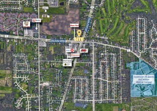 4900 Spring St, Racine, WI - Aérien Vue de la carte