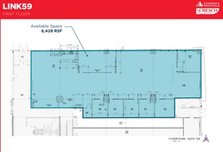 6001 Euclid Ave, Cleveland, OH à louer Plan d’étage- Image 2 de 2