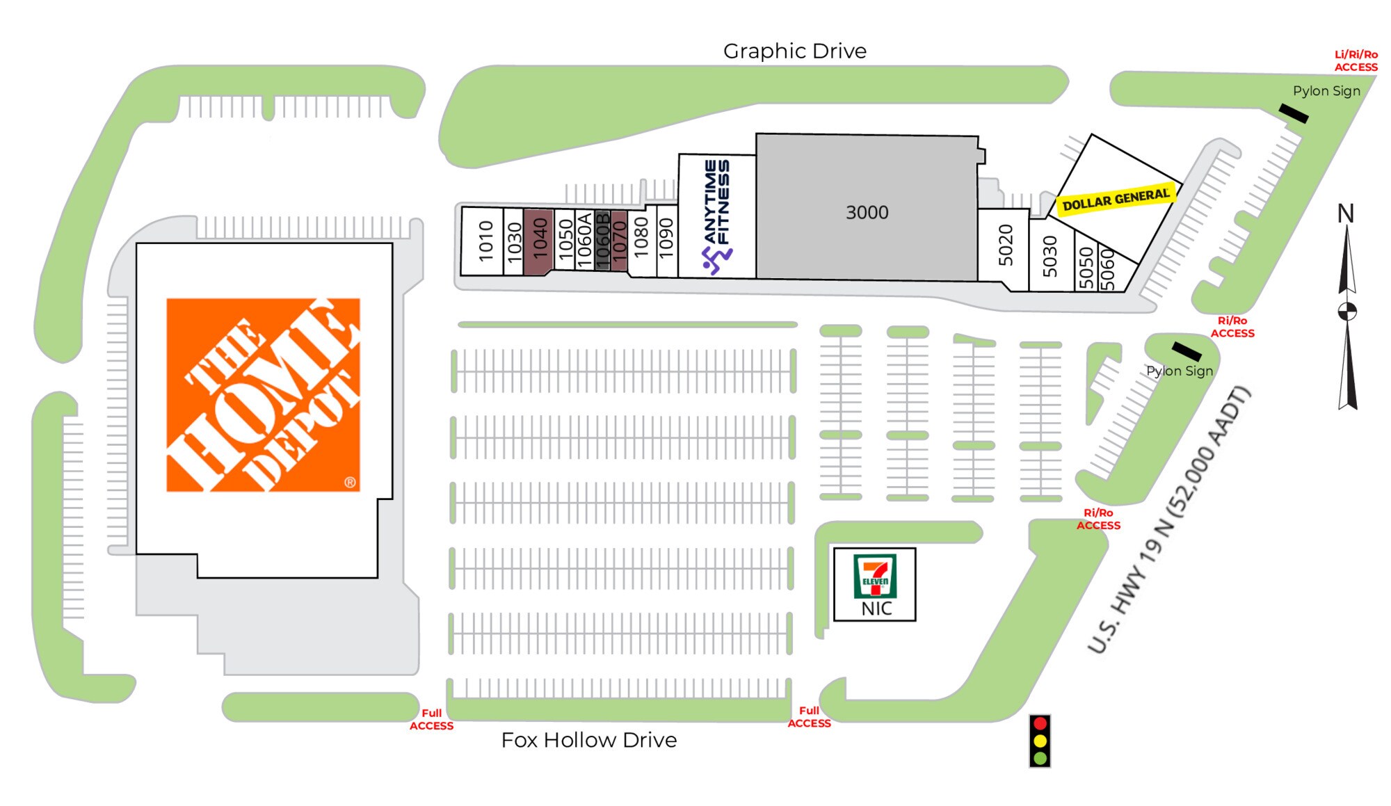 10017 US Highway 19 S, Port Richey, FL à louer Plan de site- Image 1 de 1