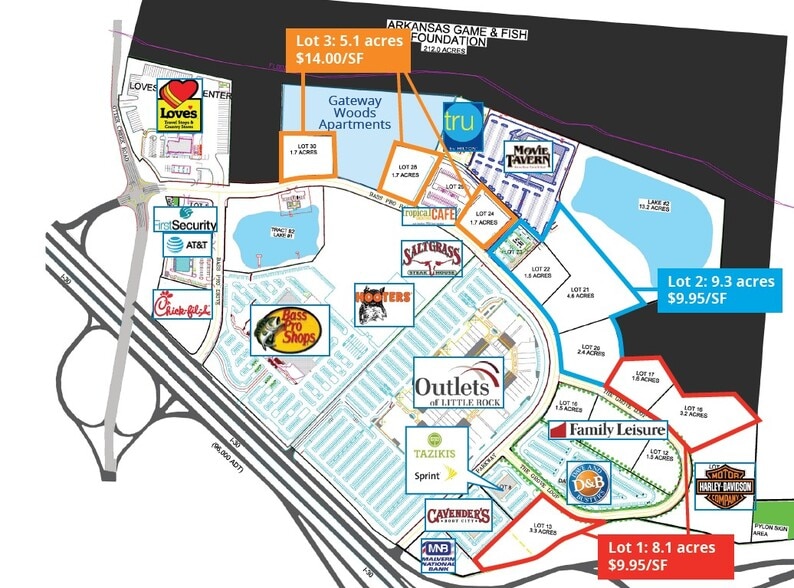 11201 Bass Pro Pkwy, Little Rock, AR for sale - Building Photo - Image 3 of 22