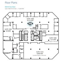 8410 W Bryn Mawr Ave, Chicago, IL à louer Plan d’étage- Image 1 de 1