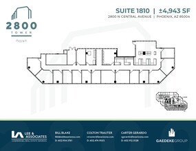 2800 N Central Ave, Phoenix, AZ for lease Floor Plan- Image 1 of 1