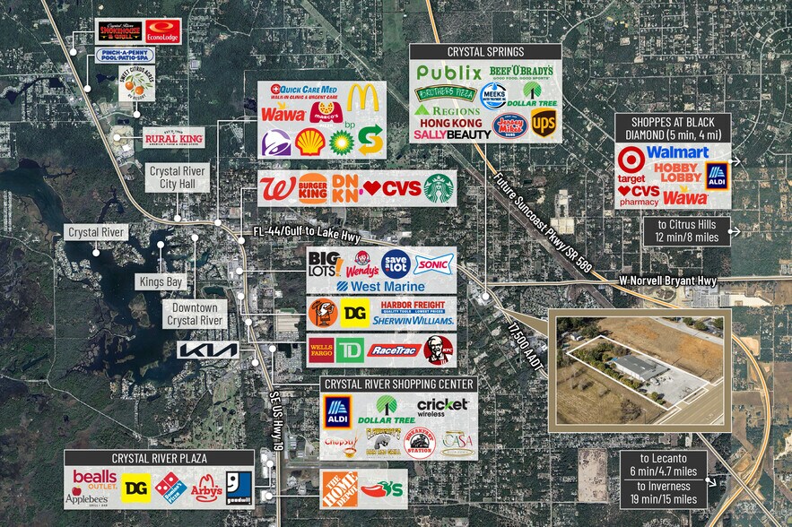 6680 W Gulf To Lake Hwy, Crystal River, FL à vendre - Photo du bâtiment - Image 3 de 34