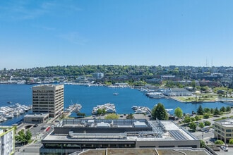 1101 Westlake Ave N, Seattle, WA - AERIAL  map view