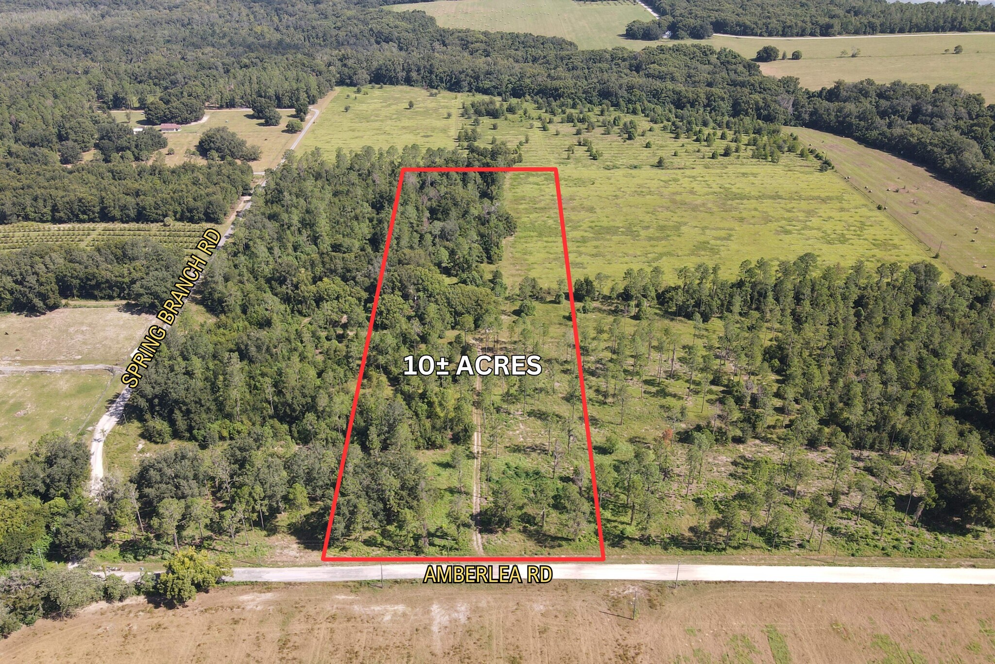 Amberlea Rd, Dade City, FL for sale Aerial- Image 1 of 12